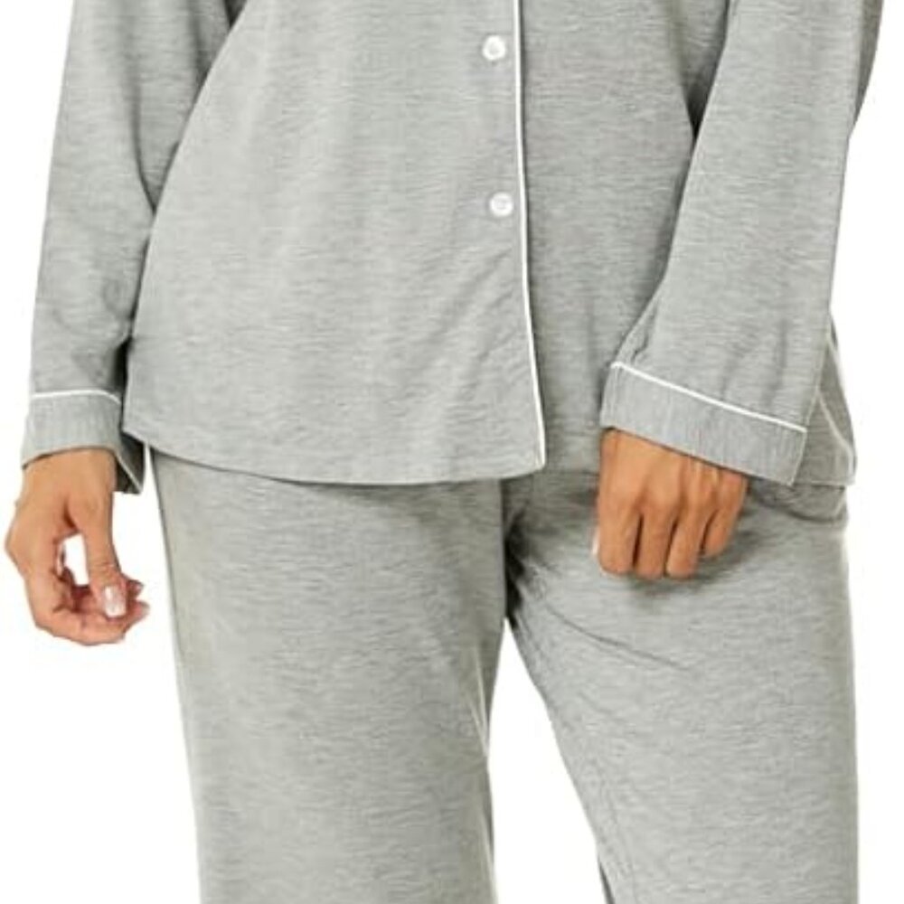 Women's Pajama Sets Long Sleeve Button Down Sleepwear Nightwear Soft Pjs Lounge